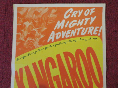 KANGAROO US INSERT (14"x 36") POSTER MAUREEN O'HARA PETER LAWFORD 1952 Movie posters