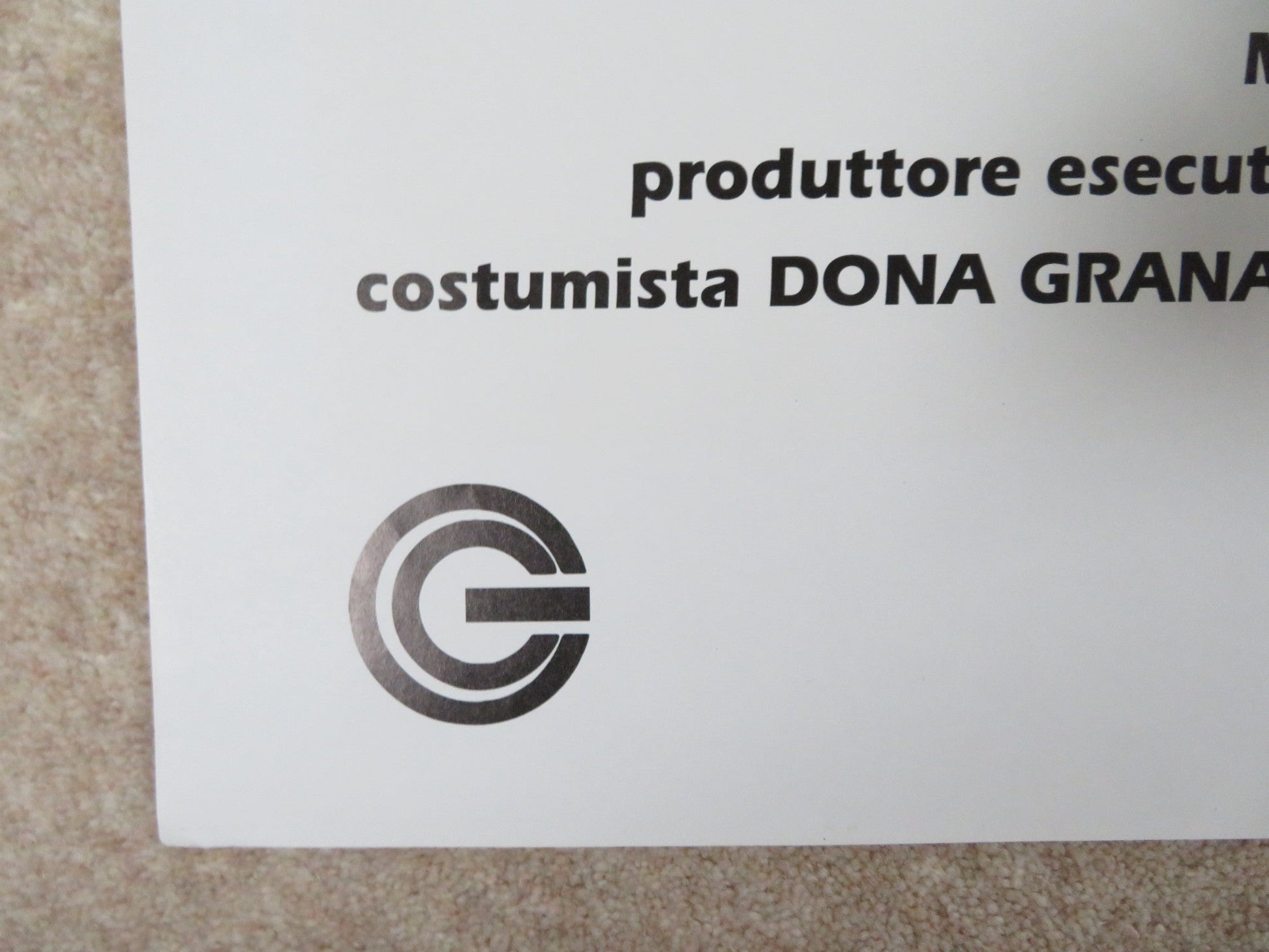 KANSAS CITY ITALIAN 2 FOGLIO POSTER JENIFER JASON LEIGH HARRY BELAFONTE 1996 Rendezvous Cinema Movie posters