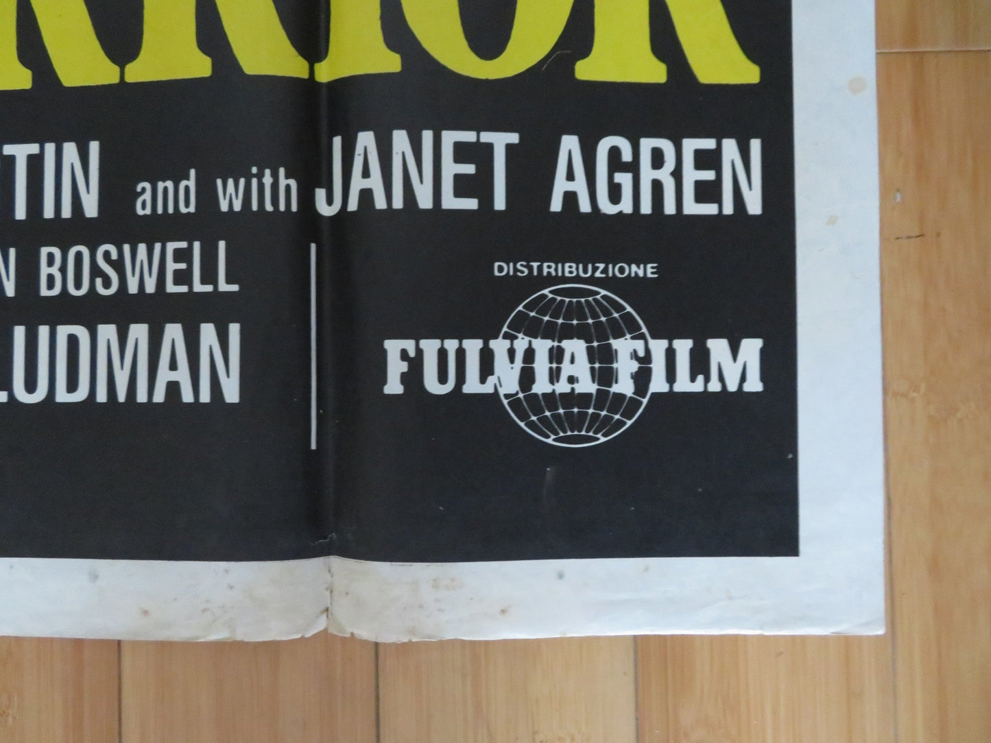 KARATE WARRIOR ITALIAN 2 FOGLIO POSTER KIM STUART KEN WATANABE 1987 Rendezvous Cinema Movie posters