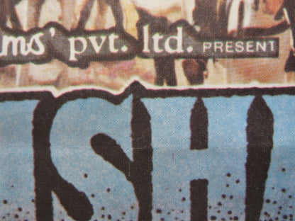 KARISHMA KUDRAT KAA PERSIAN ROLLED POSTER RATI AGNIHOTRI URMILA BHATT 1985 Movie posters