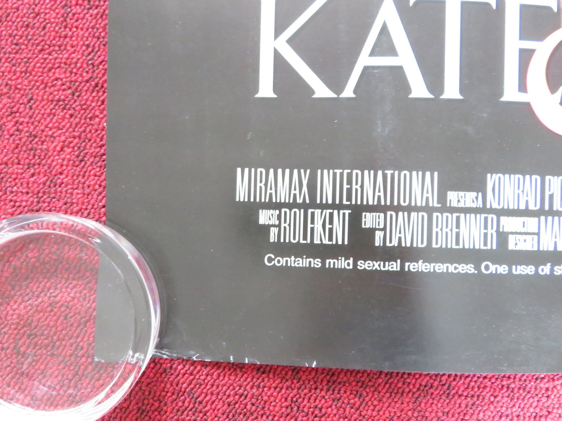 KATE & LEOPOLD UK QUAD (30"x 40") ROLLED POSTER MEG RYAN HUGH JACKMAN 2001 Rendezvous Cinema Movie posters