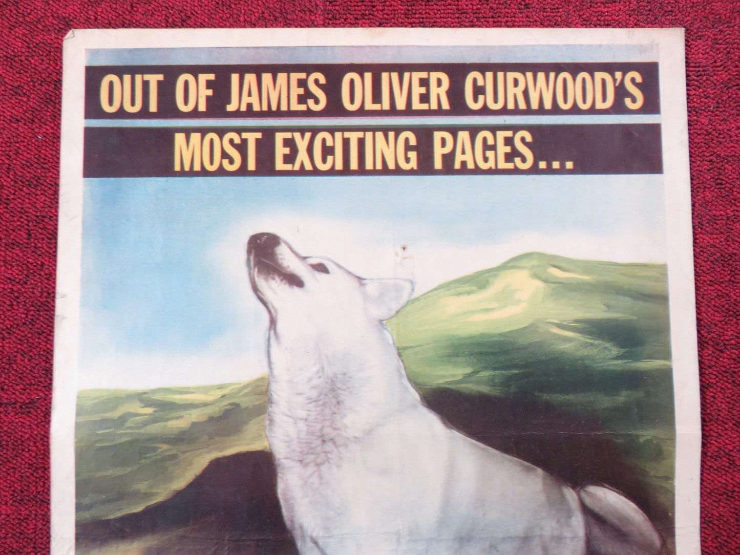 KAZAN US INSERT (14"x 36") POSTER STEPHEN DUNNE LOIS MAXWELL 1949 Rendezvous Cinema Movie posters