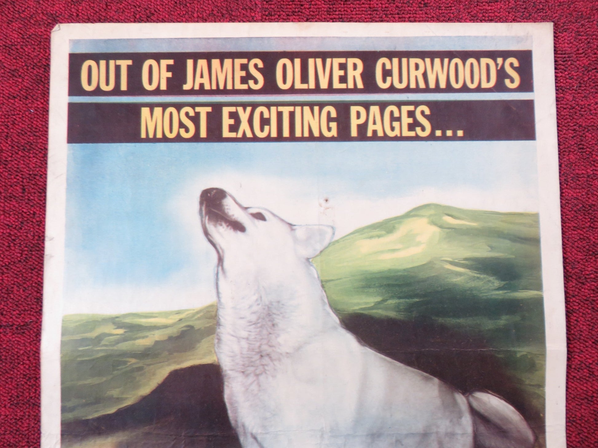 KAZAN US INSERT (14"x 36") POSTER STEPHEN DUNNE LOIS MAXWELL 1949 Rendezvous Cinema Movie posters