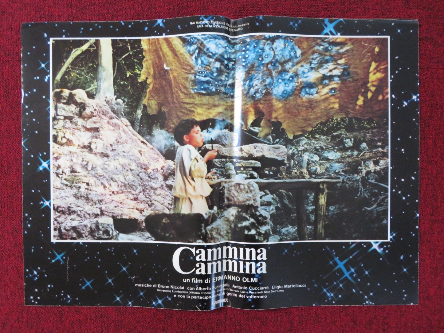 KEEP WALKING - A ITALIAN FOTOBUSTA POSTER ALBERTO FUMAGALLI A. CUCCIARRE 1983 Rendezvous Cinema Movie posters