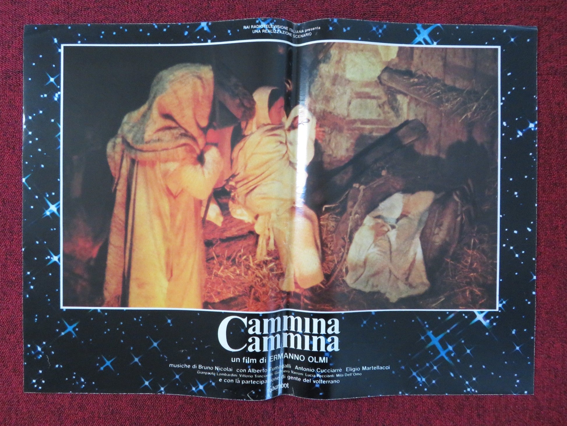 KEEP WALKING - B ITALIAN FOTOBUSTA POSTER ALBERTO FUMAGALLI A. CUCCIARRE 1983 Rendezvous Cinema Movie posters