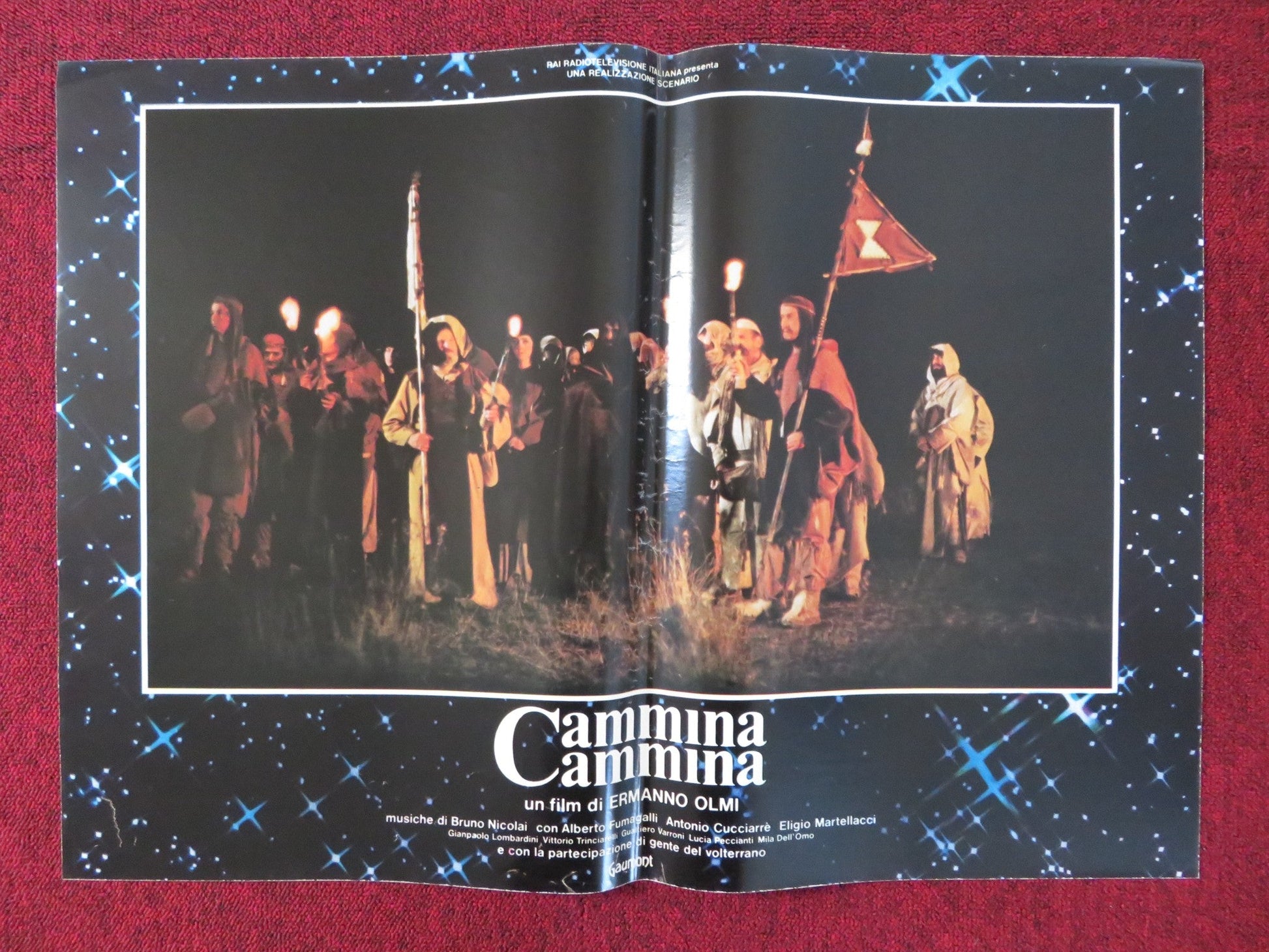 KEEP WALKING - C ITALIAN FOTOBUSTA POSTER ALBERTO FUMAGALLI A. CUCCIARRE 1983 Rendezvous Cinema Movie posters