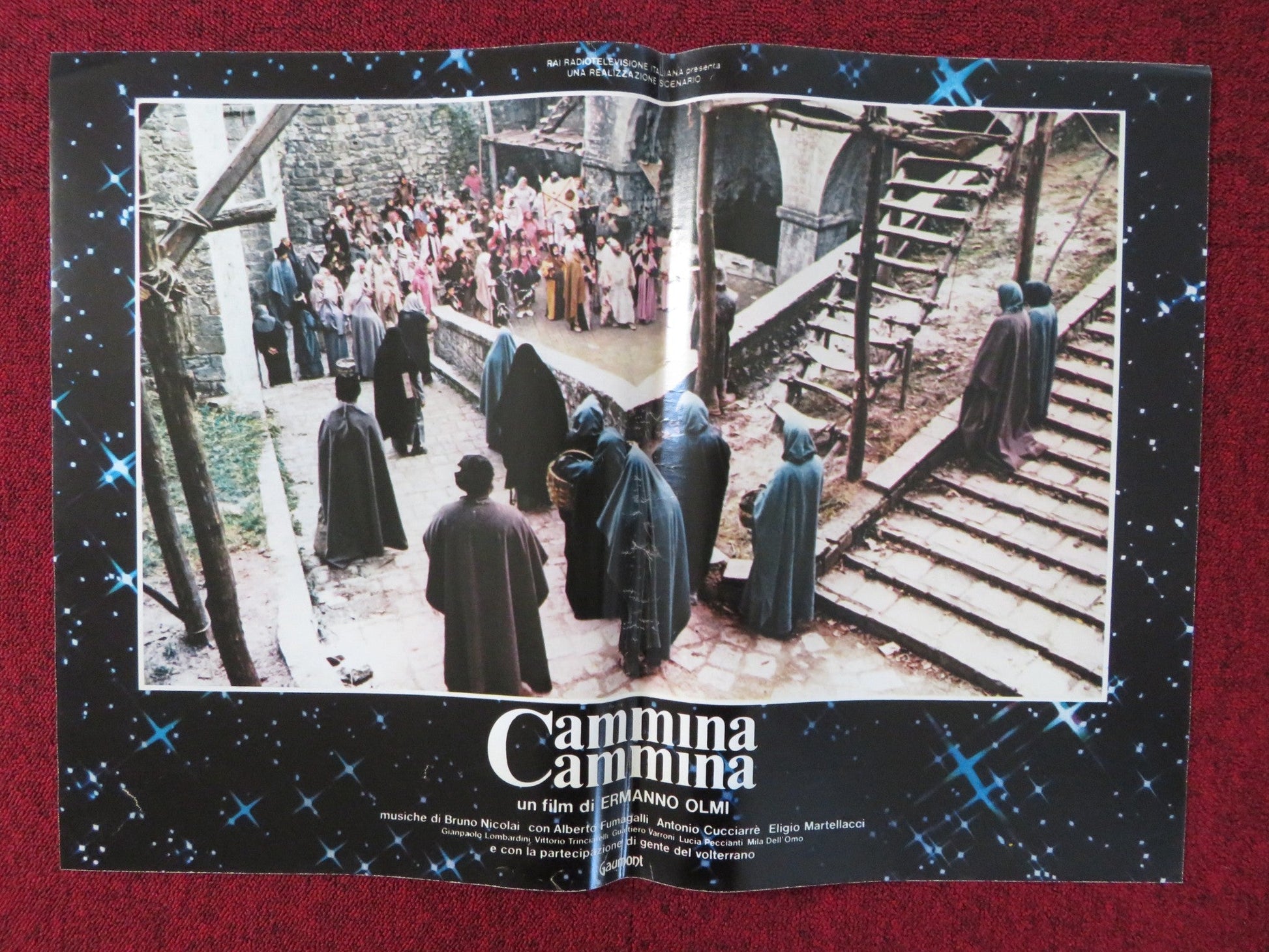 KEEP WALKING - D ITALIAN FOTOBUSTA POSTER ALBERTO FUMAGALLI A. CUCCIARRE 1983 Rendezvous Cinema Movie posters