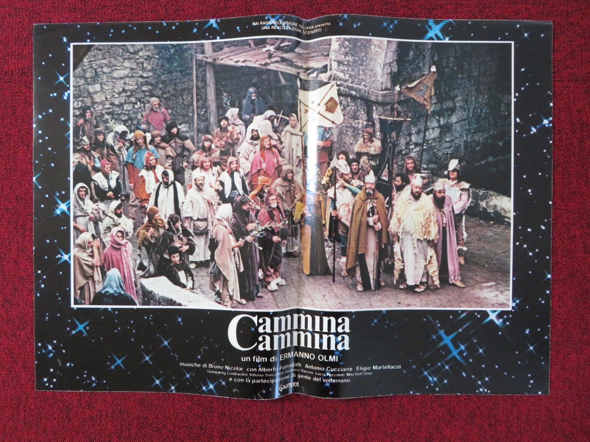 KEEP WALKING - E ITALIAN FOTOBUSTA POSTER ALBERTO FUMAGALLI A. CUCCIARRE 1983 Rendezvous Cinema Movie posters