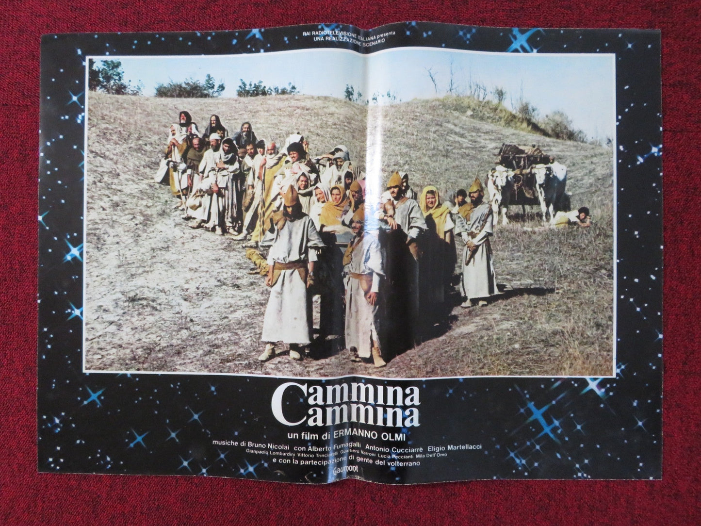 KEEP WALKING - F ITALIAN FOTOBUSTA POSTER ALBERTO FUMAGALLI A. CUCCIARRE 1983 Rendezvous Cinema Movie posters