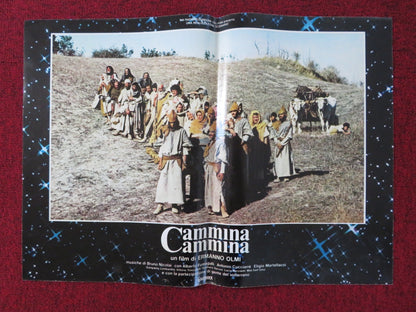 KEEP WALKING - F ITALIAN FOTOBUSTA POSTER ALBERTO FUMAGALLI A. CUCCIARRE 1983 Rendezvous Cinema Movie posters