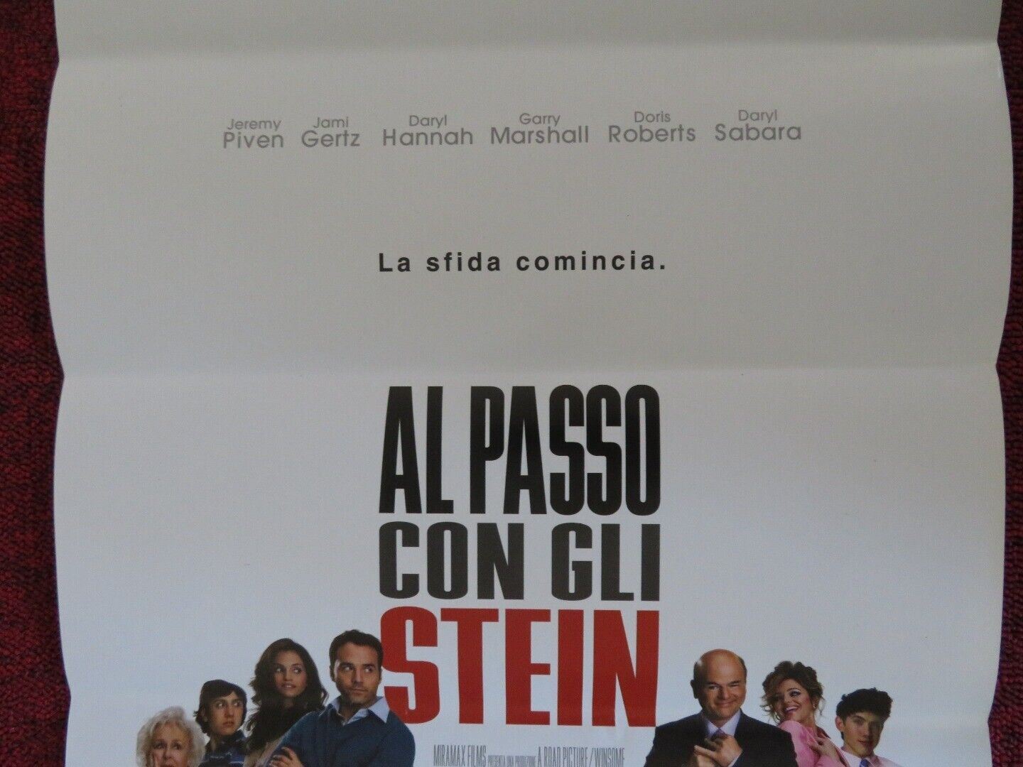 KEEPING UP WITH THE STEINS ITALIAN LOCANDINA (27"x13") POSTER JEREMY PIVEN 2006 - Rendezvous Cinema
