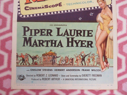 KELLY AND ME US INSERT (14"x 36") POSTER VAN JOHNSON PIPER LAURIE 1957 Movie posters