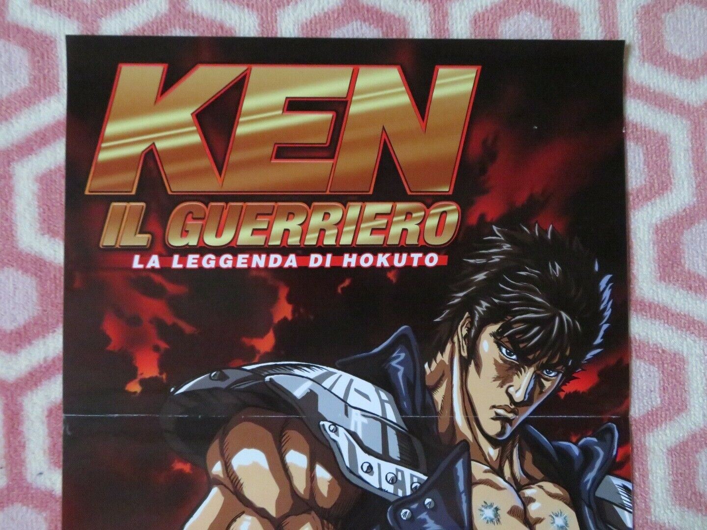 KEN IL GUERRIERO LA LEGGENDA DI HOKUTO ITALIAN LOCANDINA(26.5"x12.5") POSTER '18 Movie posters