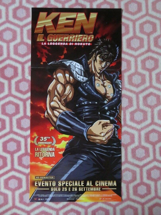 KEN IL GUERRIERO LA LEGGENDA DI HOKUTO ITALIAN LOCANDINA(26.5"x12.5") POSTER '18 Movie posters