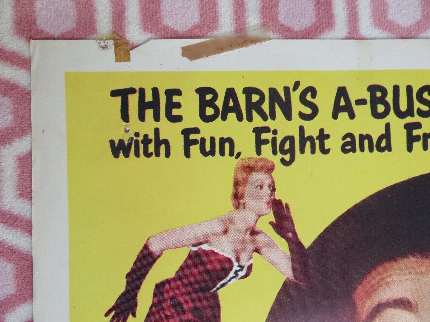 KENTUCKY JUBILEE FOLDED US ONE SHEET POSTER JERRY COLONNA JEAN PORTER 1951 - Rendezvous Cinema