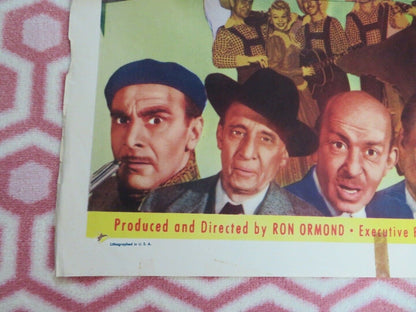 KENTUCKY JUBILEE FOLDED US ONE SHEET POSTER JERRY COLONNA JEAN PORTER 1951 - Rendezvous Cinema