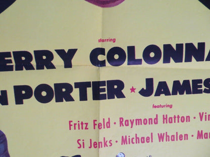 KENTUCKY JUBILEE FOLDED US ONE SHEET POSTER JERRY COLONNA JEAN PORTER 1951 - Rendezvous Cinema