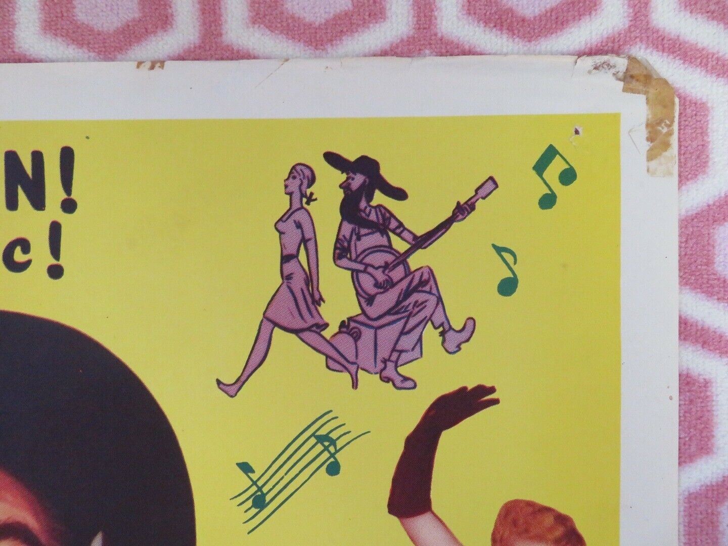 KENTUCKY JUBILEE FOLDED US ONE SHEET POSTER JERRY COLONNA JEAN PORTER 1951 - Rendezvous Cinema