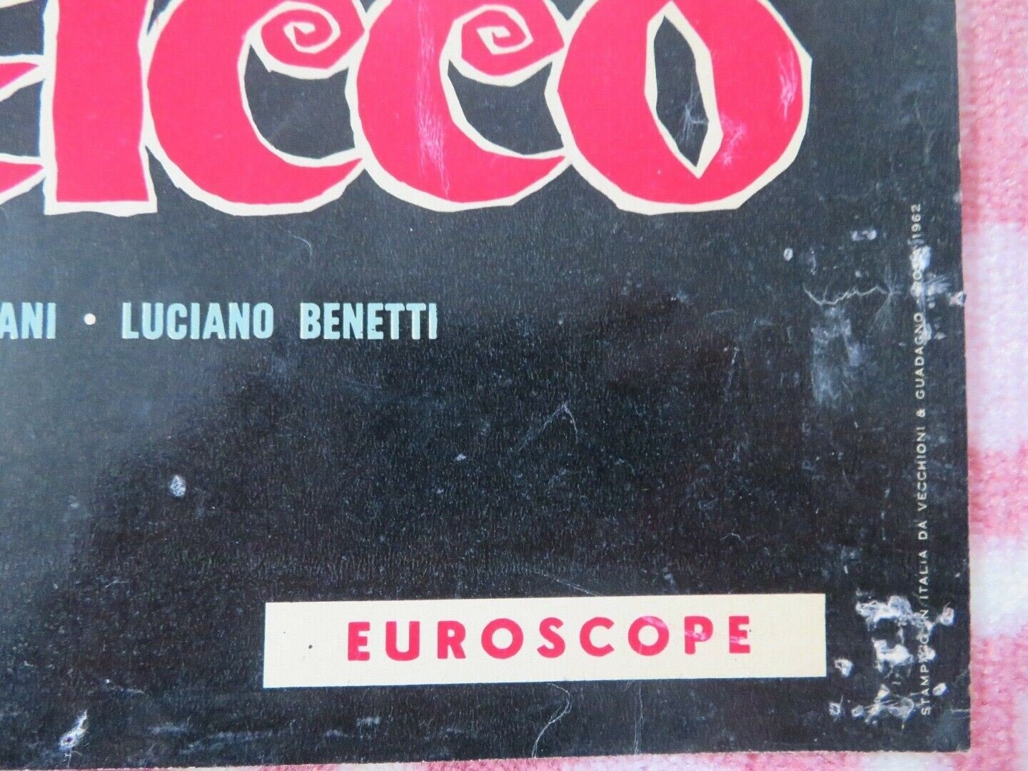 Kerim, Son of the Shei - B ITALIAN PHOTOBUSTA POSTER GORDON SCOTT 1962 Rendezvous Cinema Movie posters