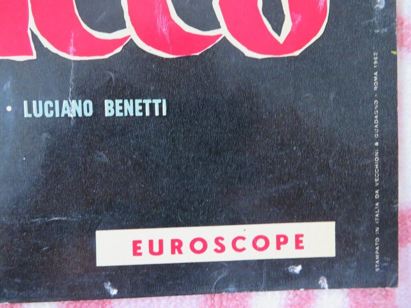 Kerim, Son of the Shei - D ITALIAN PHOTOBUSTA POSTER GORDON SCOTT 1962 Rendezvous Cinema Movie posters