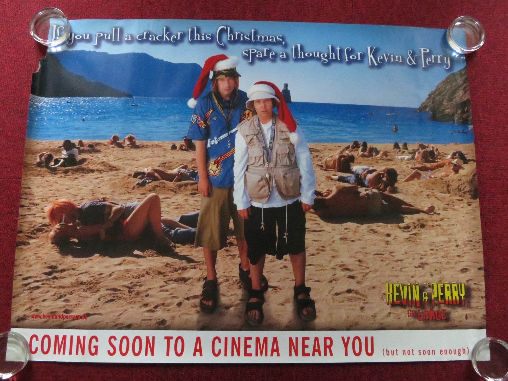 KEVIN & PERRY GO LARGE - B UK QUAD (30"x 40") ROLLED POSTER HARRY ENFIELD 2000 Rendezvous Cinema Movie posters