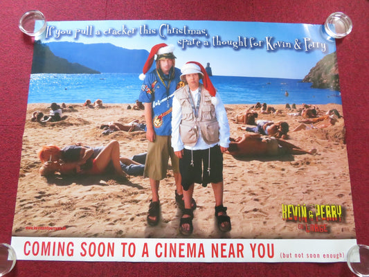 KEVIN & PERRY GO LARGE - C UK QUAD (30"x 40") ROLLED POSTER HARRY ENFIELD 2000 Rendezvous Cinema Movie posters