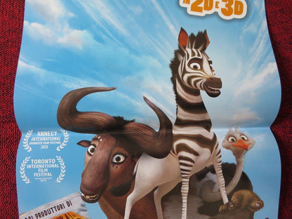 KHUMBA ITALIAN LOCANDINA (26.5"x12.5") POSTER JAKE T. AUSTIN 2013 Movie posters