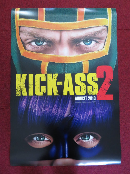 KICK - ASS 2 US ONE SHEET ROLLED POSTER AARON TAYLOR - JOHNSON C. GRACE MORETZ 2013 Rendezvous Cinema Movie posters