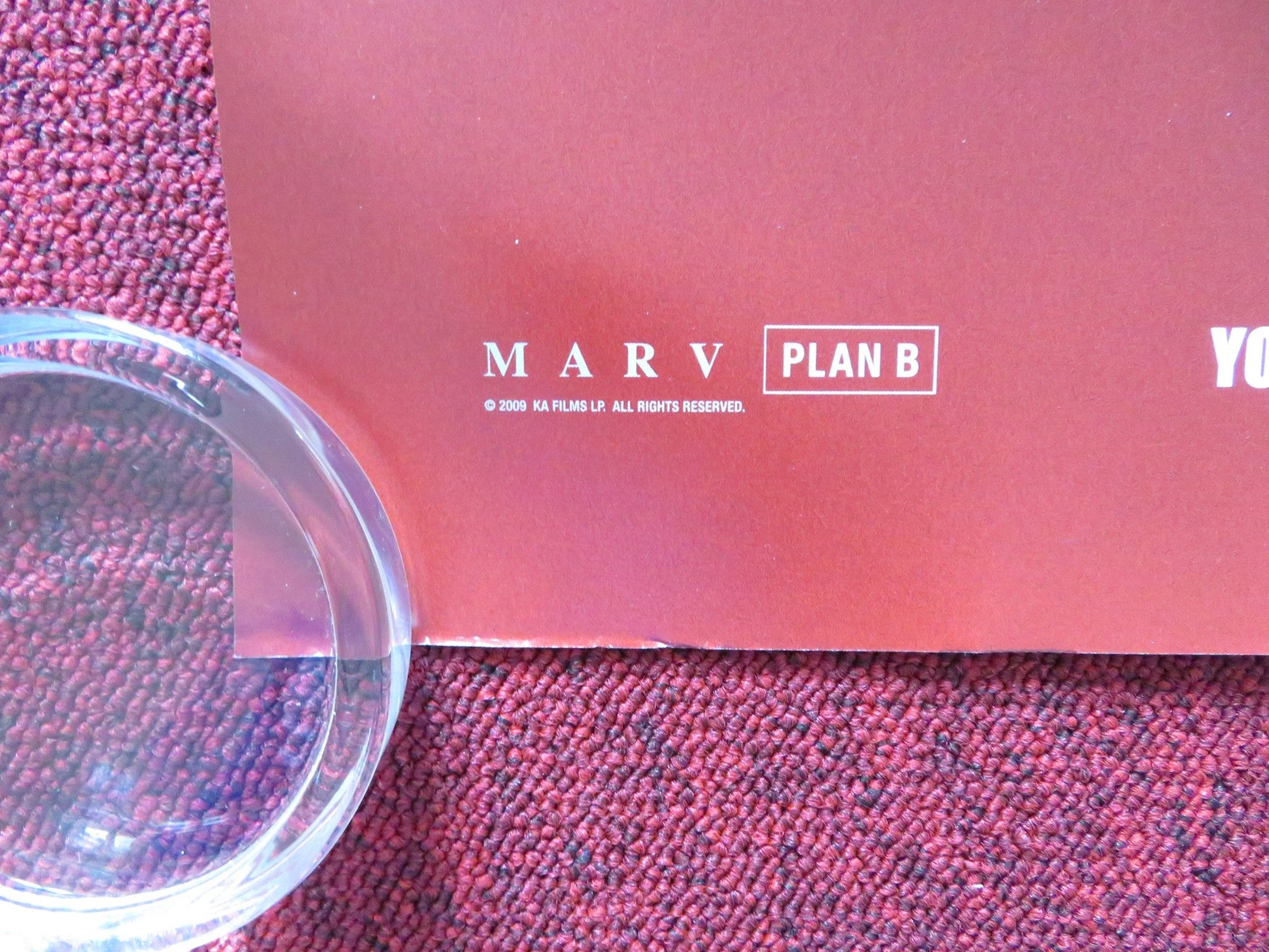 KICK - ASS - A UK QUAD (30"x 40") ROLLED POSTER MARK STRONG NICOLAS CAGE 2010 Rendezvous Cinema Movie posters