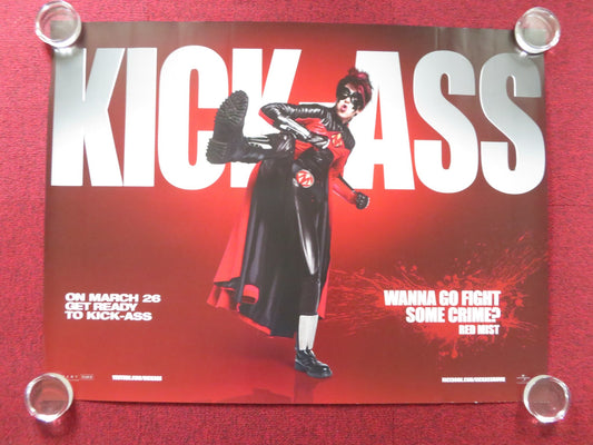KICK - ASS - B UK QUAD (30"x 40") ROLLED POSTER CHRISTOPHER MINTZ - PLASSE 2010 Rendezvous Cinema Movie posters