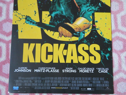 KICK-ASS ITALIAN LOCANDINA (26.5"x12.5") POSTER NICOLAS CAGE AARON JOHNSON 2010 - Rendezvous Cinema