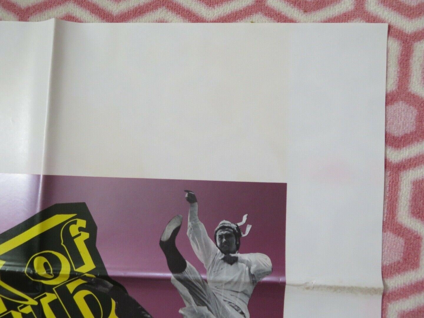 KICK OF DEATH KUNG FU FOLDED US ONE SHEET POSTER 1970/80's - Rendezvous Cinema