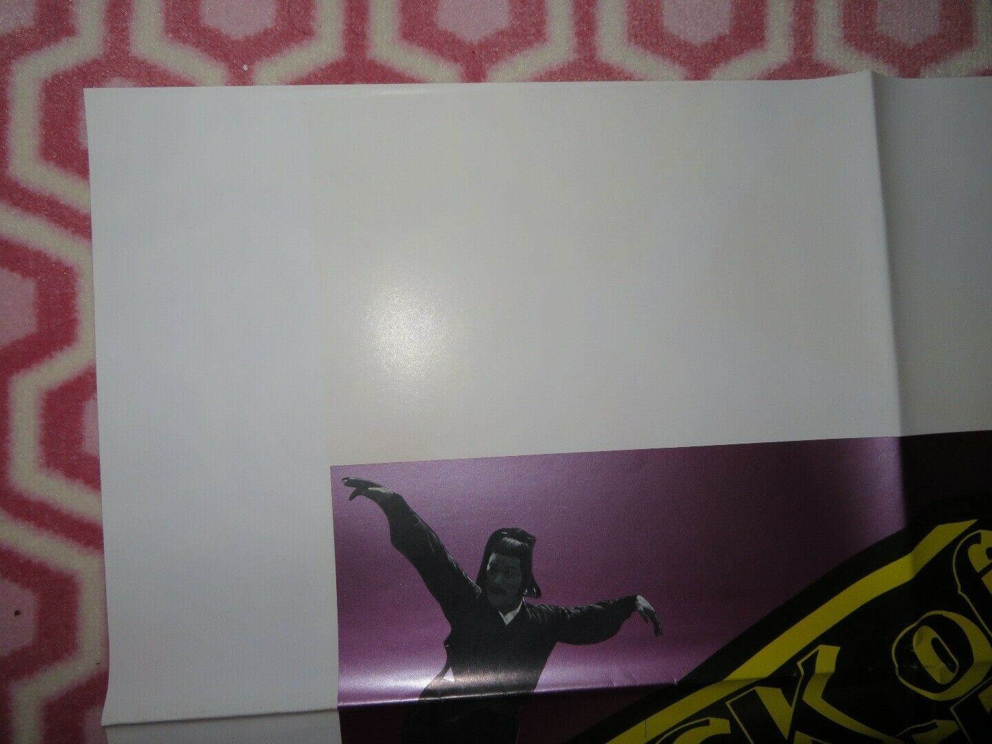 KICK OF DEATH KUNG FU US ONE SHEET POSTER 1970'S/1980'S Movie posters