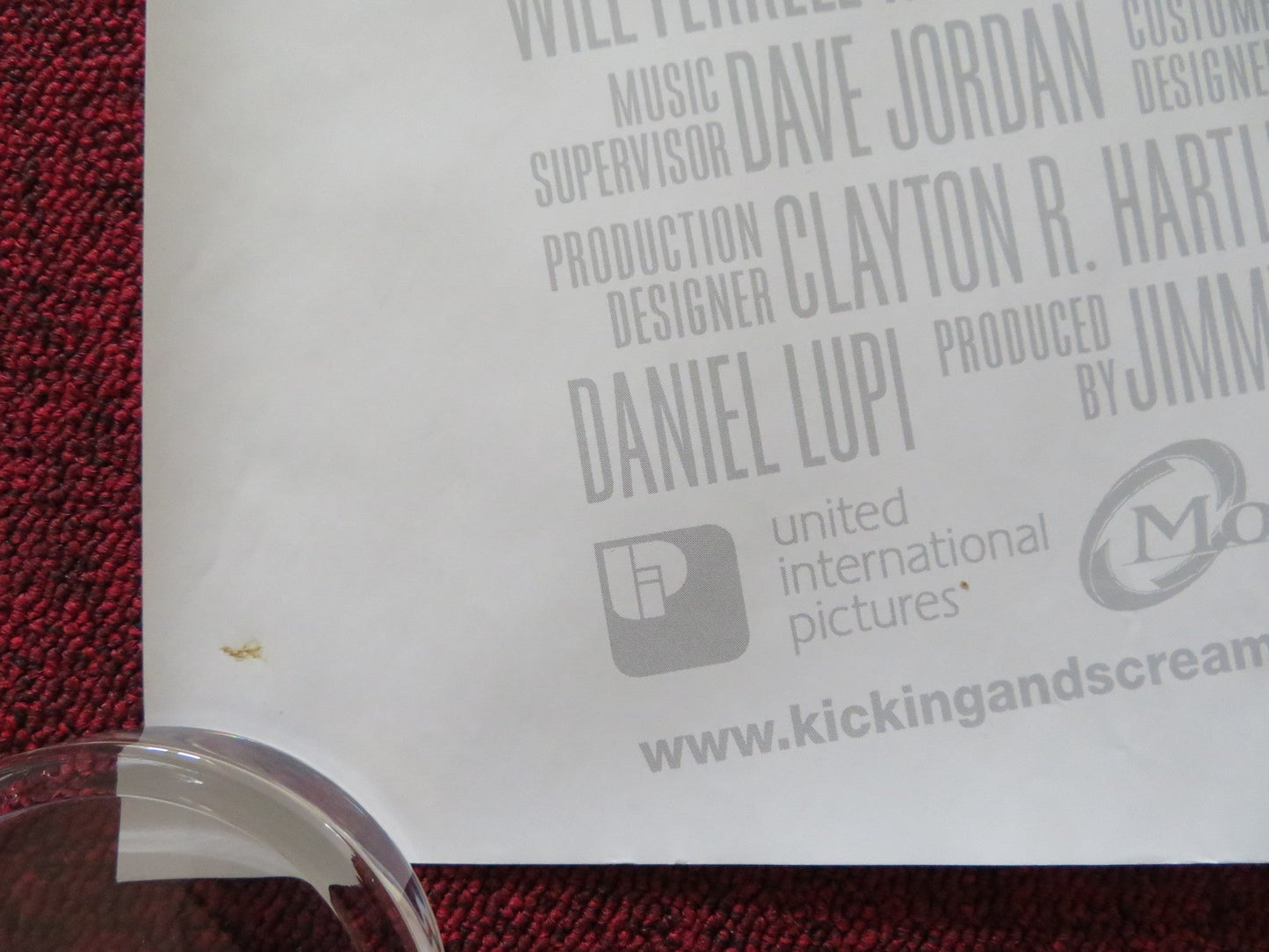 KICKING & SCREAMING UK QUAD (30"x 40") ROLLED POSTER WILL FERRELL 2005 Rendezvous Cinema Movie posters