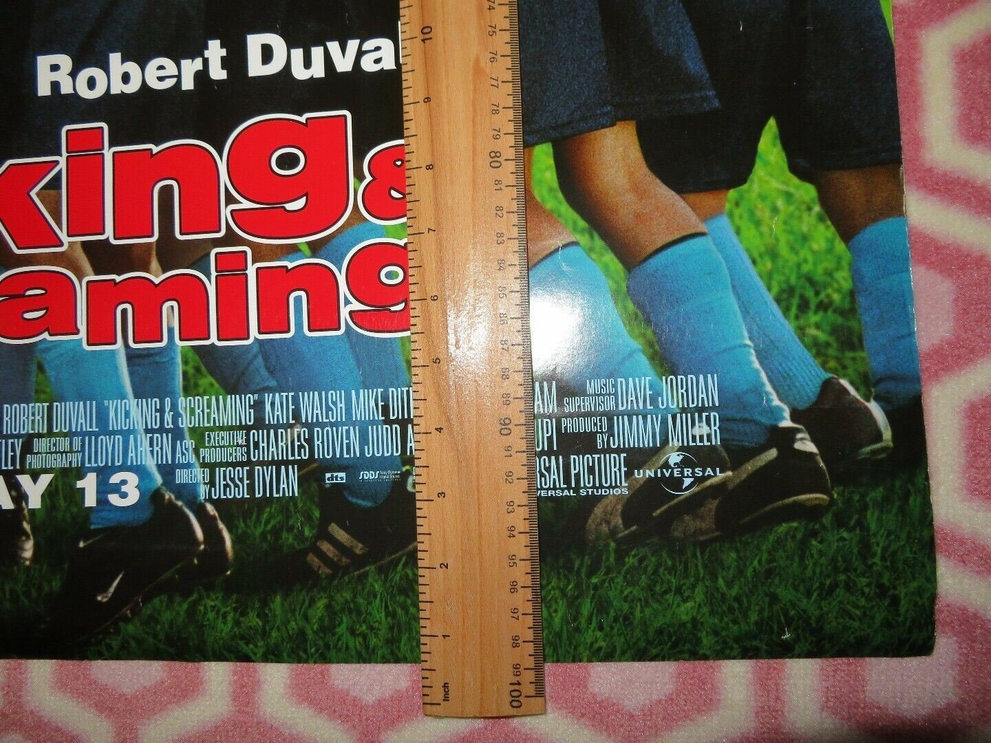 KICKING & SCREAMING US ROLLED POSTER WILL FERRELL ROBERT DUVALL 2005 Movie posters