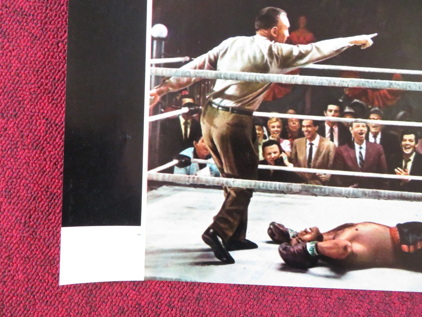 KID GALAHAD - A ITALIAN FOTOBUSTA POSTER CHARLES BRONSON ELVIS PRESLEY 1962 Rendezvous Cinema Movie posters