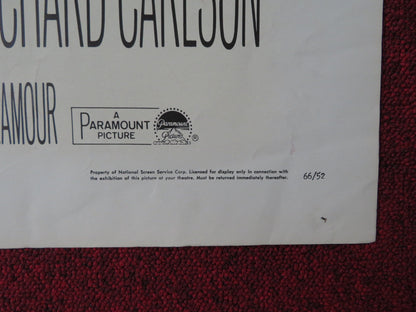 KID RODELO FOLDED US ONE SHEET POSTER DON MURRAY JANET LEIGH 1966 Rendezvous Cinema Movie posters