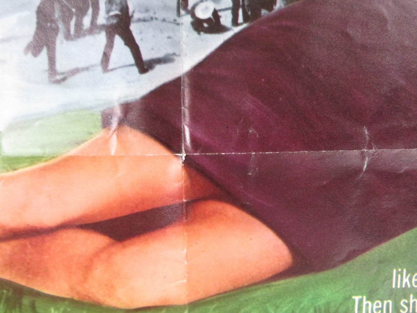 KID RODELO FOLDED US ONE SHEET POSTER DON MURRAY JANET LEIGH 1966 Rendezvous Cinema Movie posters