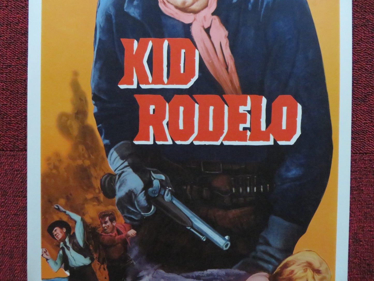 KID RODELO US INSERT (14"x 36") POSTER DON MURRAY JANET LEIGH 1965 Rendezvous Cinema Movie posters