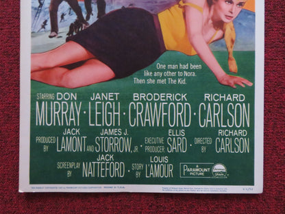 KID RODELO US INSERT (14"x 36") POSTER DON MURRAY JANET LEIGH 1965 Rendezvous Cinema Movie posters