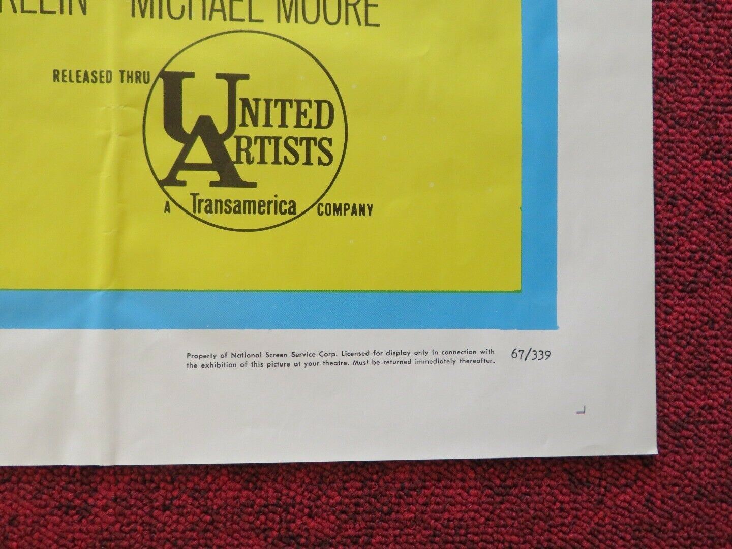 KILL A DRAGON FOLDED US ONE SHEET POSTER JACK PALANCE FERNANDO LAMAS 1967 Movie posters