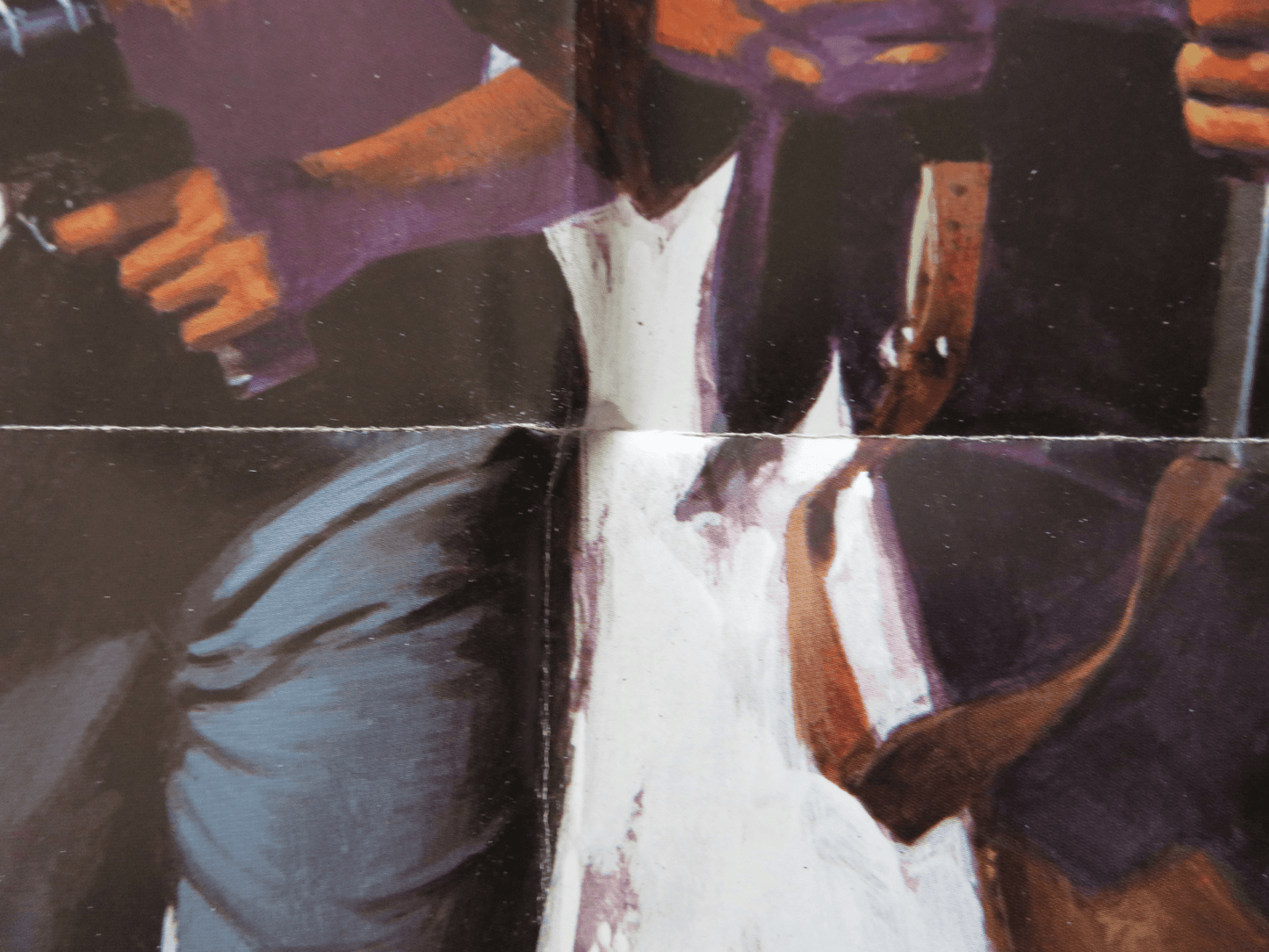 KILL! KILL! KILL! KILL! FOLDED US ONE SHEET POSTER STEPHEN BOYD JEAN SEBERG 1972 Rendezvous Cinema Movie posters