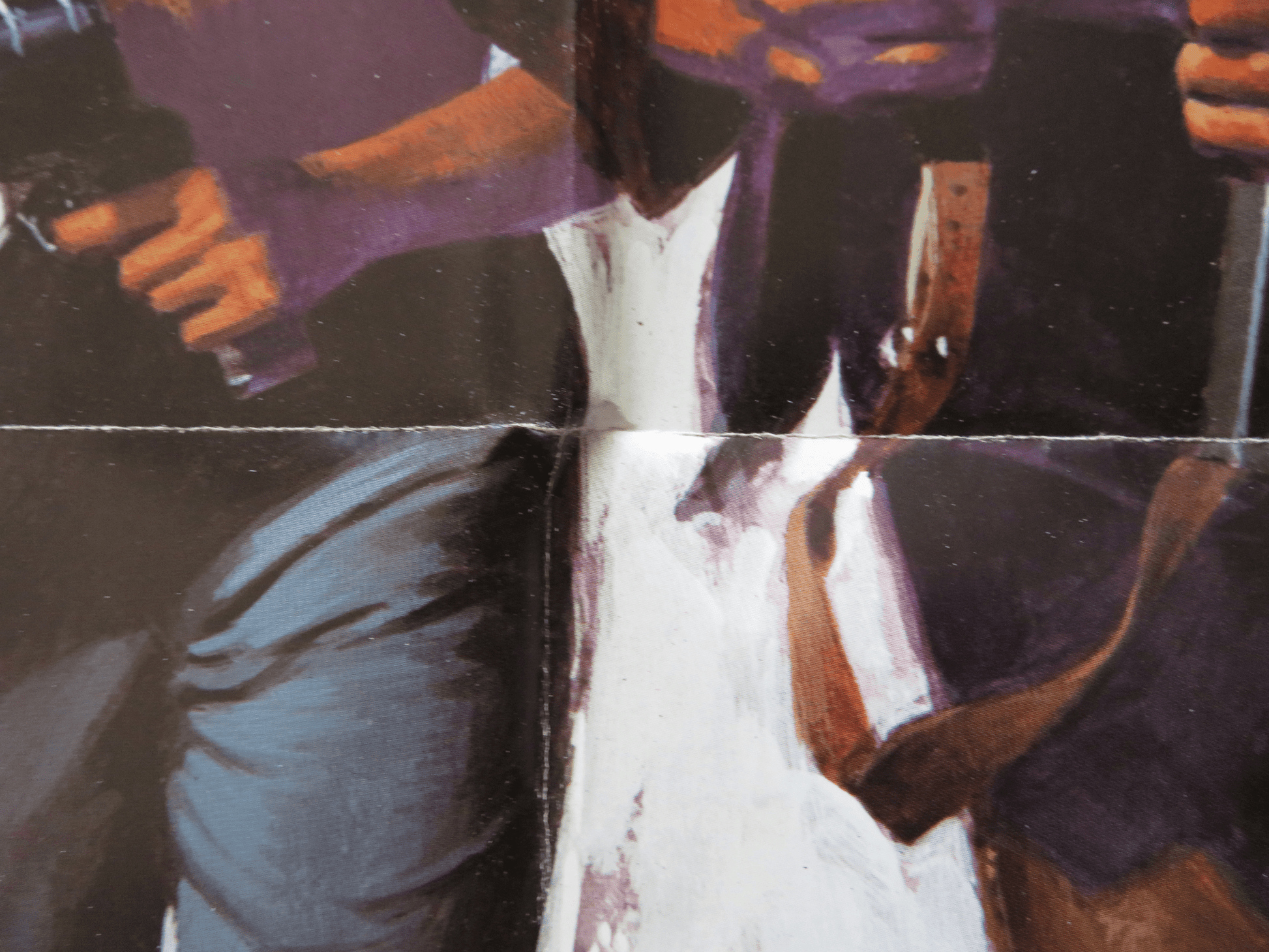 KILL! KILL! KILL! KILL! FOLDED US ONE SHEET POSTER STEPHEN BOYD JEAN SEBERG 1972 Rendezvous Cinema Movie posters