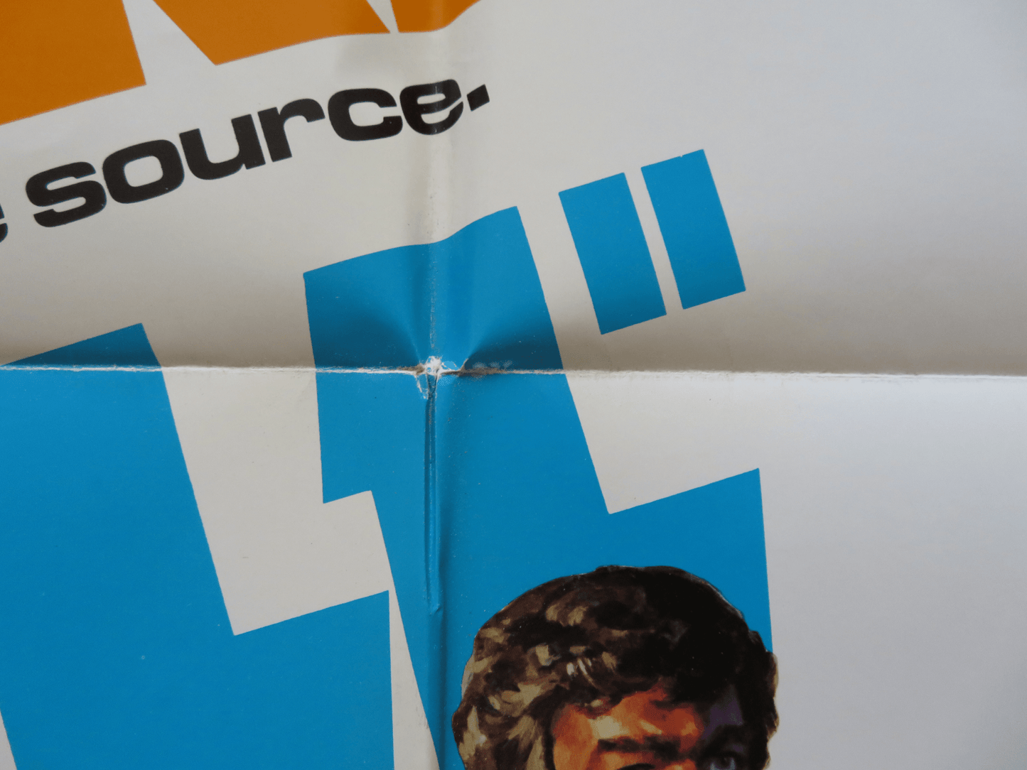 KILL! KILL! KILL! KILL! FOLDED US ONE SHEET POSTER STEPHEN BOYD JEAN SEBERG 1972 Rendezvous Cinema Movie posters