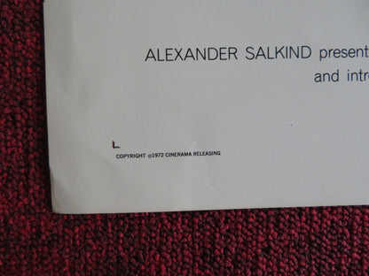 KILL! KILL! KILL! KILL! US HALF SHEET (22"x 28") POSTER STEPHEN BOYD 1972 Rendezvous Cinema Movie posters