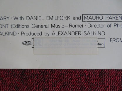 KILL! KILL! KILL! KILL! US HALF SHEET (22"x 28") POSTER STEPHEN BOYD 1972 Rendezvous Cinema Movie posters