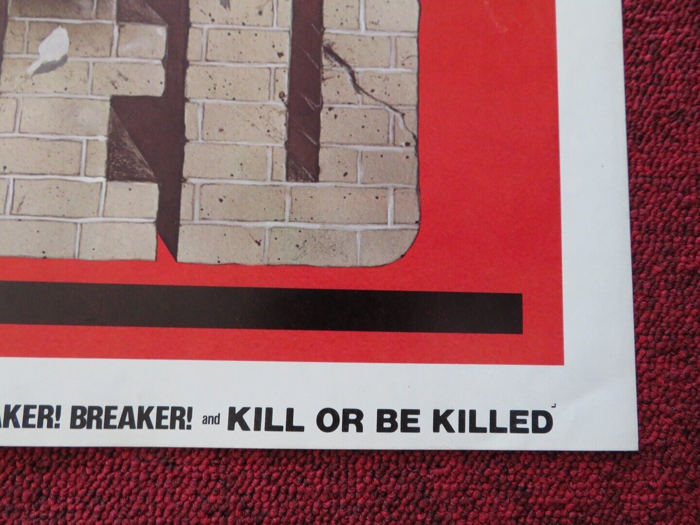 KILL OR BE KILLED / KARATE KILLER - KUNG FU FOLDED US ONE SHEET POSTER 1980 Movie posters