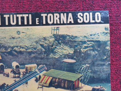 KILL THEM ALL AND COME BACK ALONE - A ITALIAN FOTOBUSTA POSTER C. CONNORS 1968 Rendezvous Cinema Movie posters