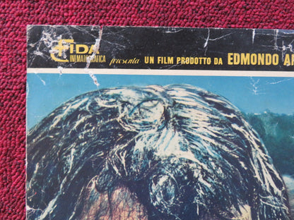 KILL THEM ALL AND COME BACK ALONE - B ITALIAN FOTOBUSTA POSTER C. CONNORS 1968 Rendezvous Cinema Movie posters