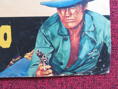 KILL THEM ALL AND COME BACK ALONE - C ITALIAN FOTOBUSTA POSTER C. CONNORS 1968 Rendezvous Cinema Movie posters